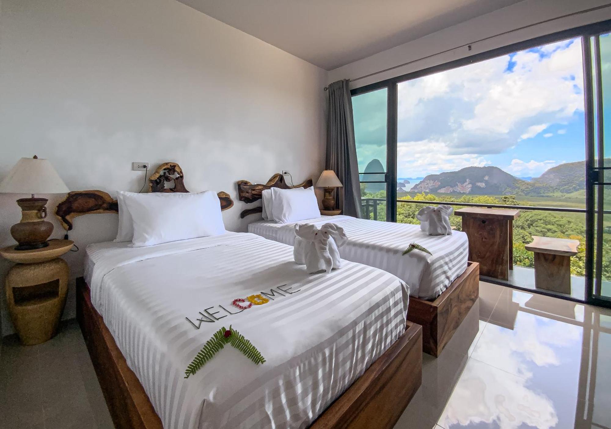 Samet Nangshe Goodview Hotel Takua Thung Exterior foto