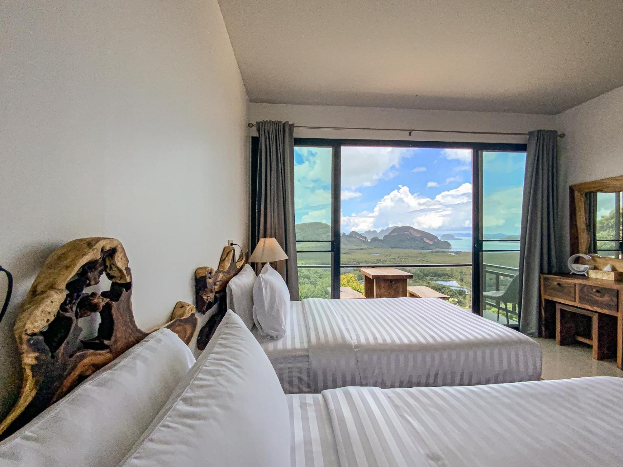 Samet Nangshe Goodview Hotel Takua Thung Exterior foto